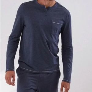 Lunya Lahgo Restore Long Sleeve Henley New Size XXL